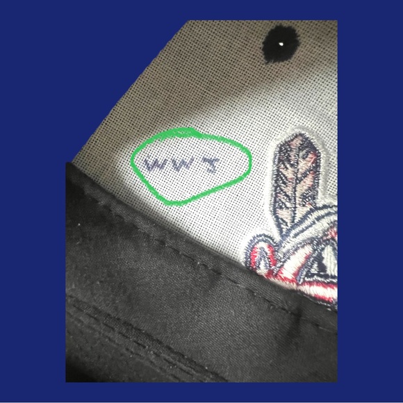 Old stock Cleveland indians chief wahoo YOUTH baseball cap SnapBack hat - Picture 8 of 9